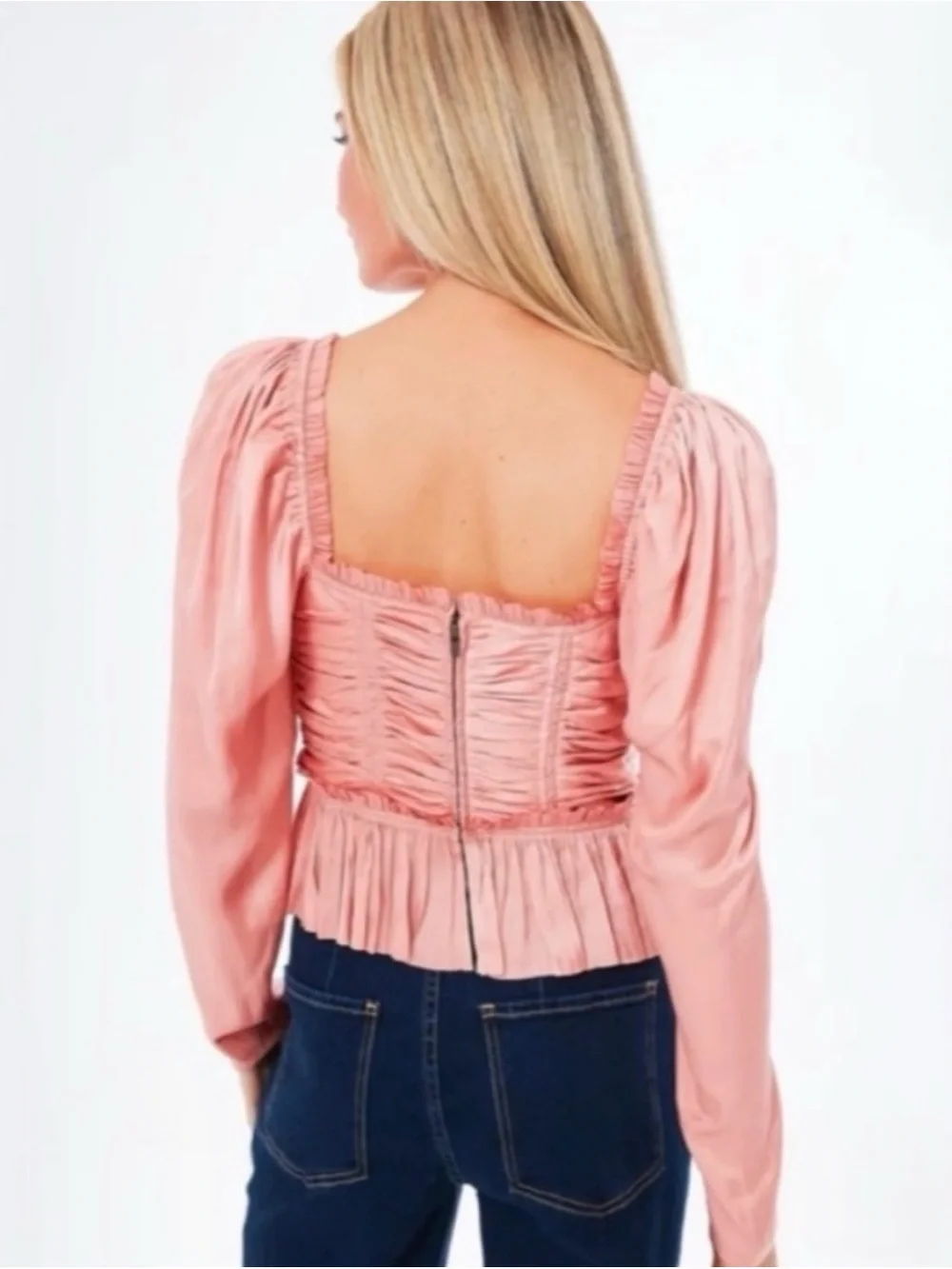 Ulla Johnson Mia Corset Blouse, Size 2